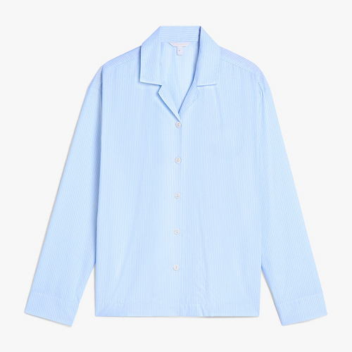 Lange Premium Gestreepte Pyjamatop