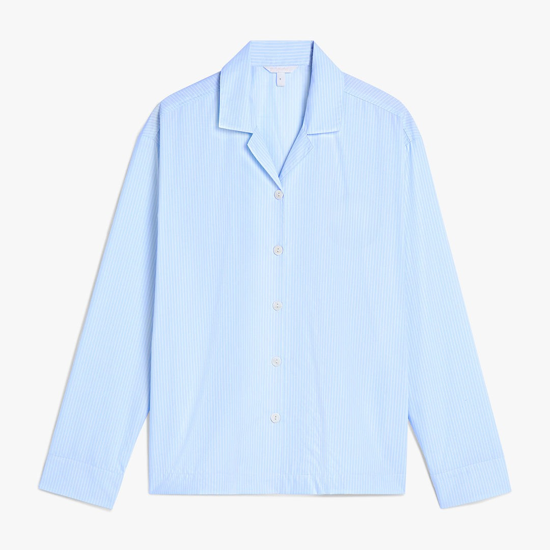 Lange Premium Gestreepte Pyjamatop