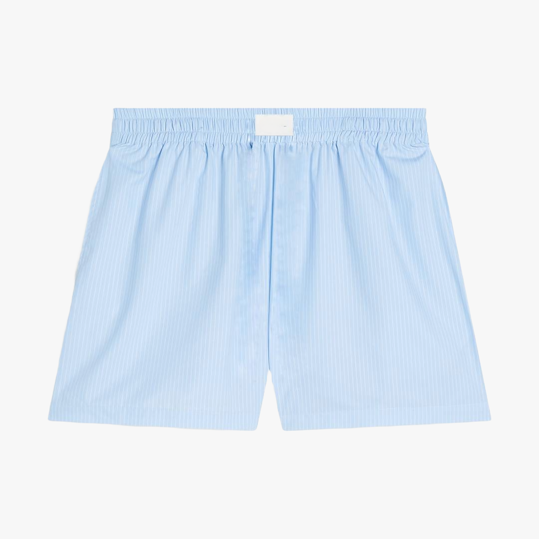 Korte Premium Gestreepte Pyjamabroek