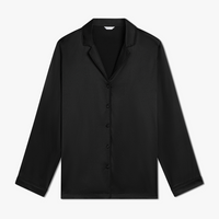 Lange Premium Zijden Pyjamatop