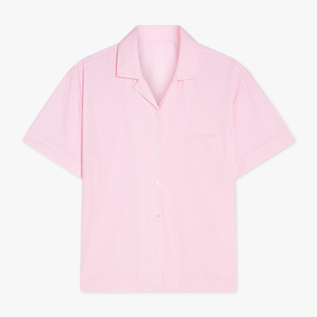 Korte Premium Gestreepte Pyjamatop
