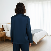 Lange Premium Zijden Pyjamatop