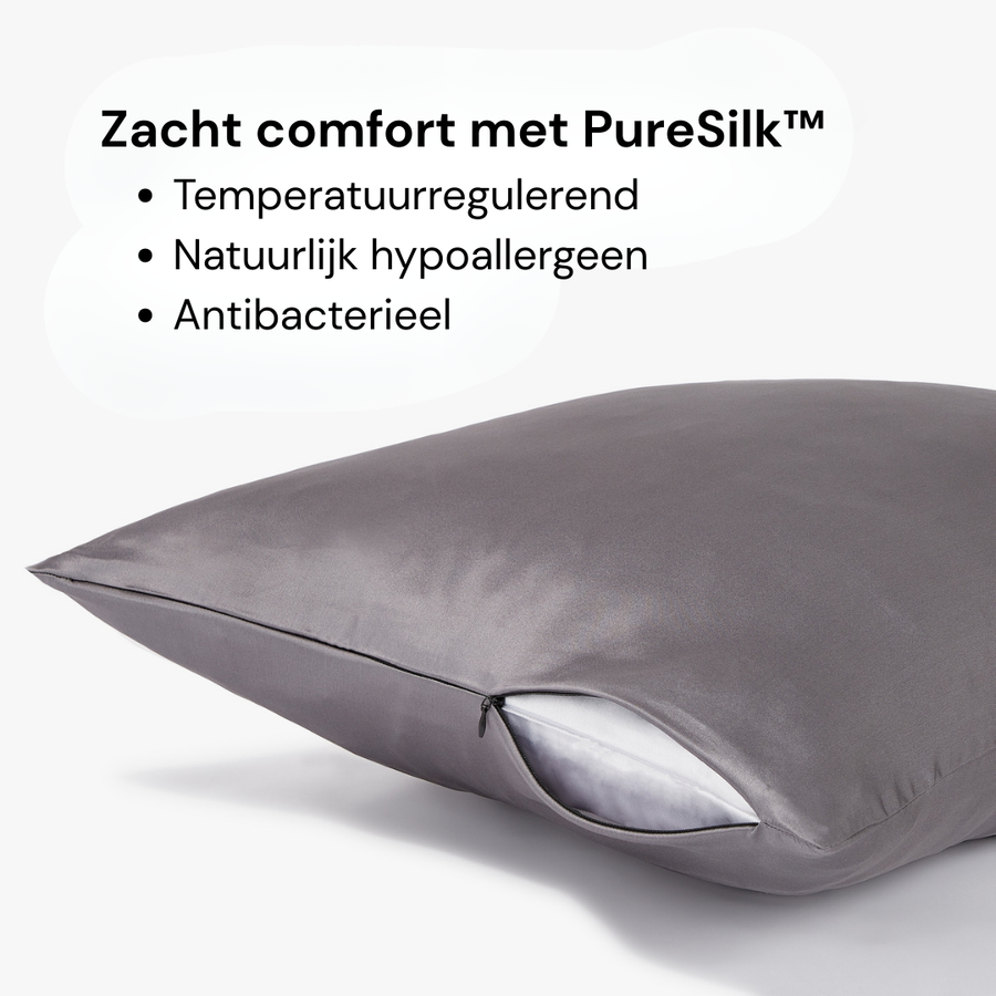 2x Premium Silk Pillowcase