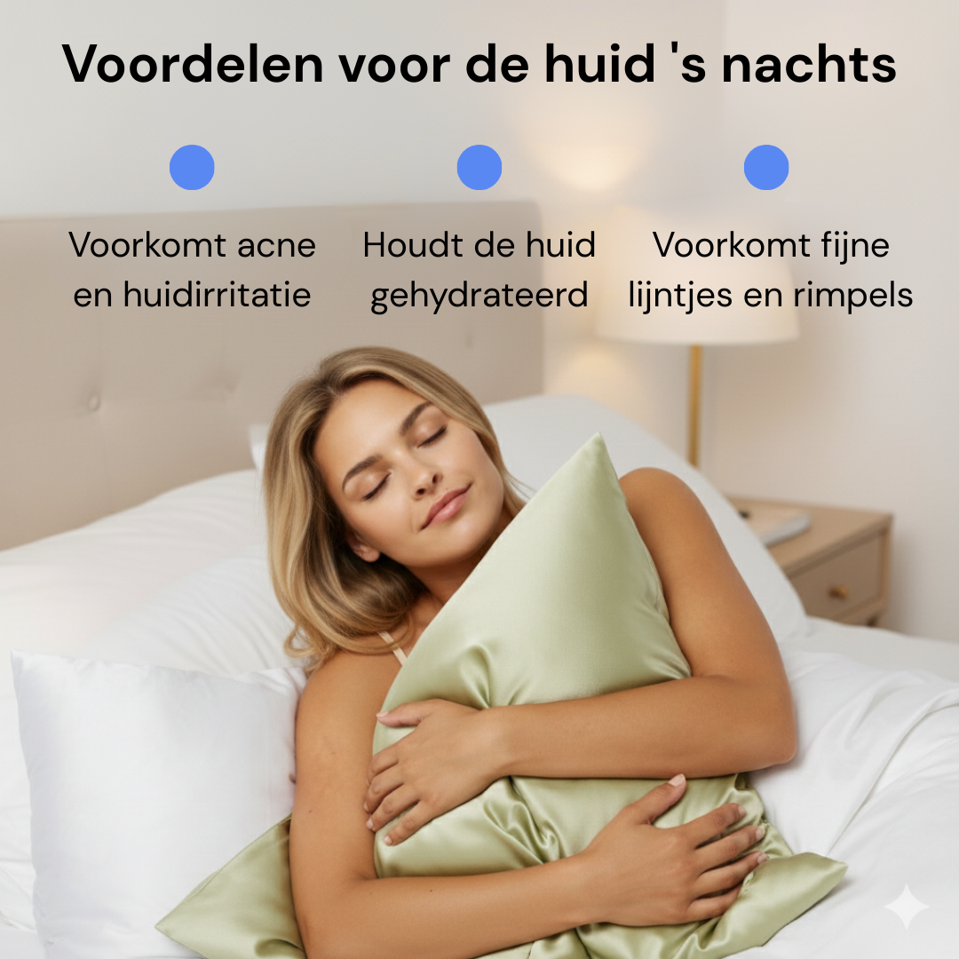 2x Premium Silk Pillowcase