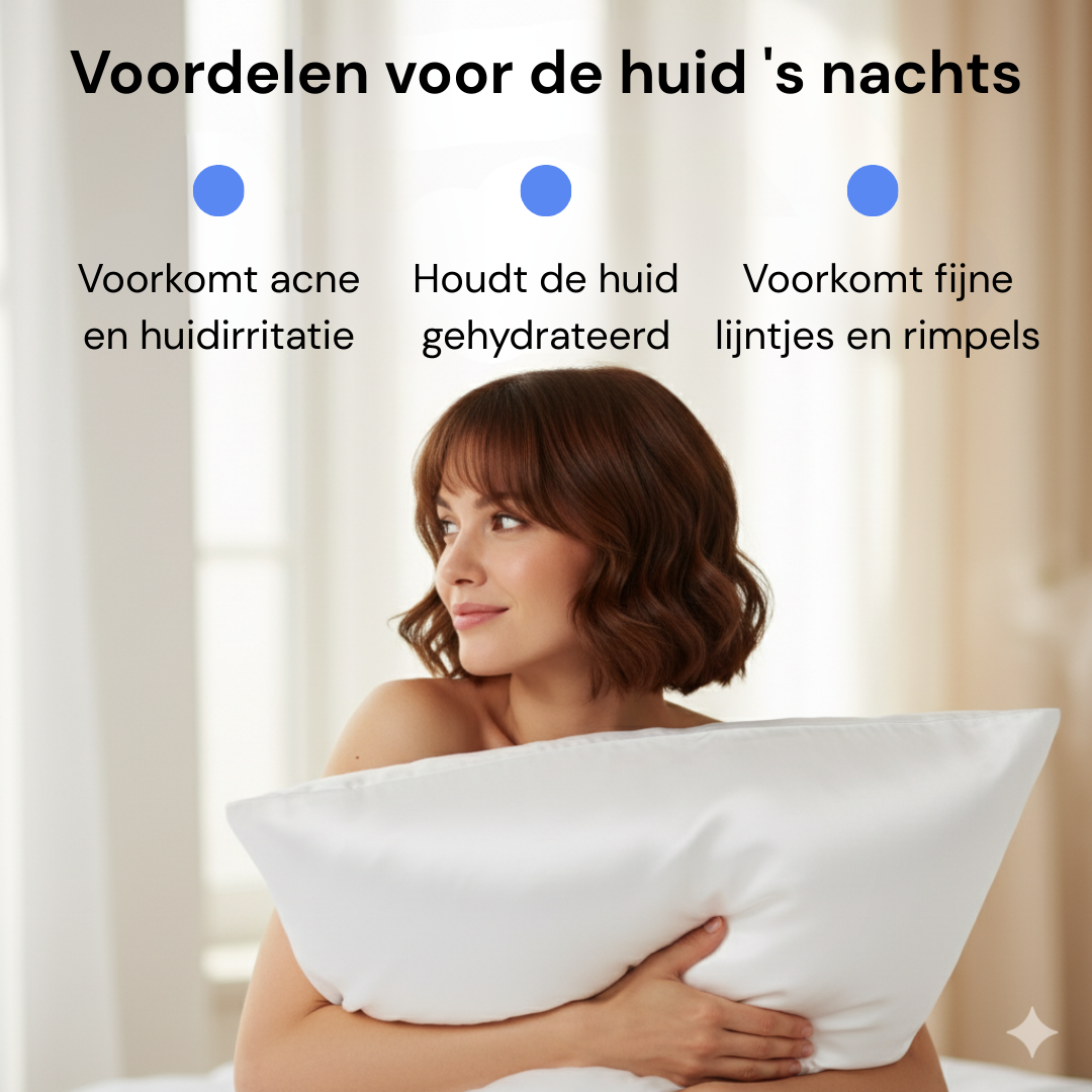 2x Premium Silk Pillowcase