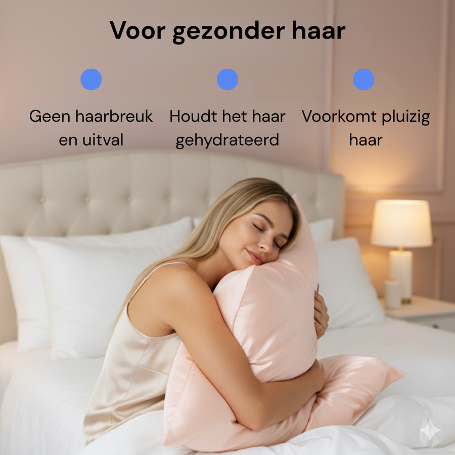 2x Premium Silk Pillowcase