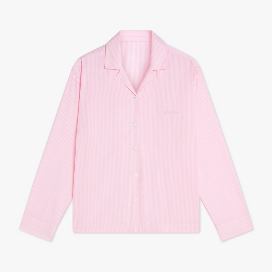 Lange Premium Gestreepte Pyjamatop
