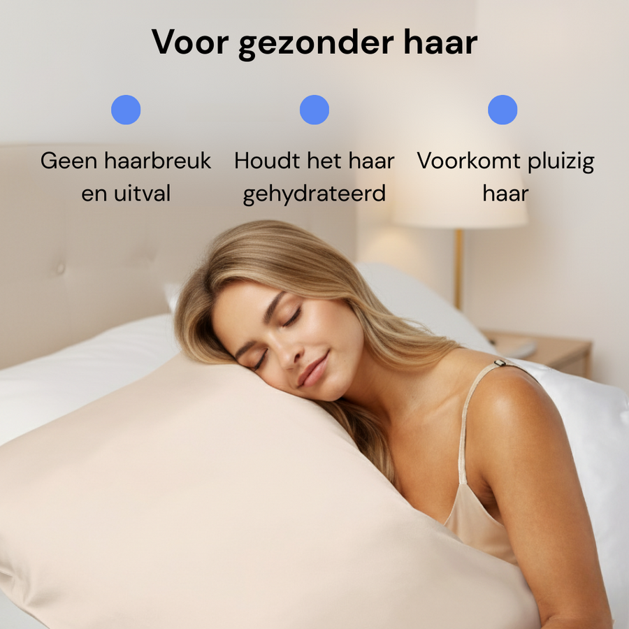 2x Premium Zijden Kussensloop