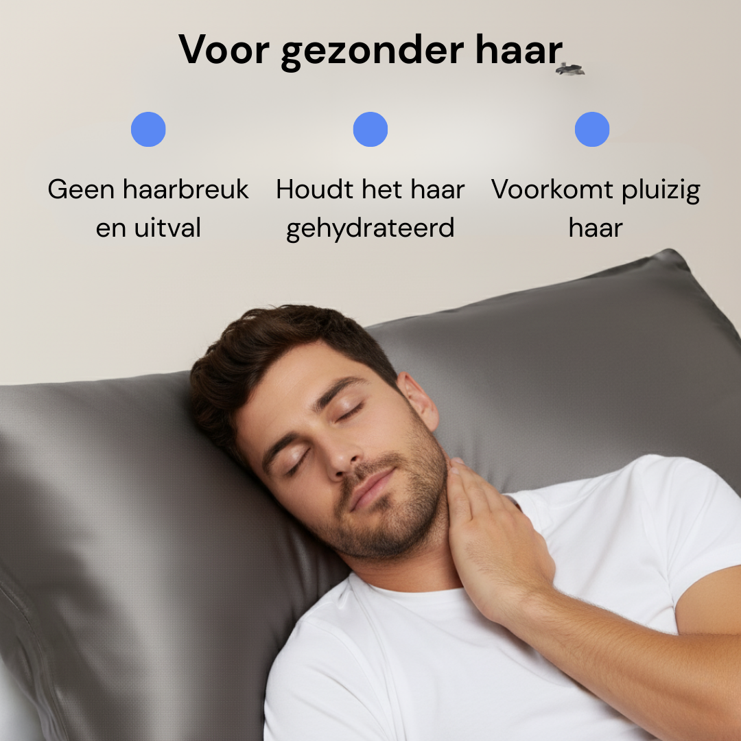 2x Premium Zijden Kussensloop