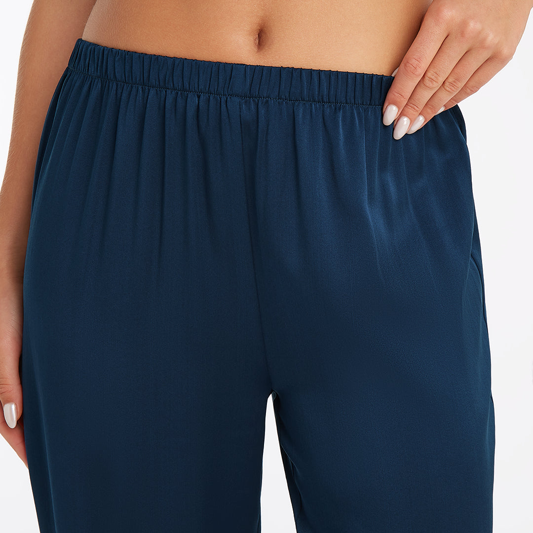 Long Premium Silk PJ Bottom