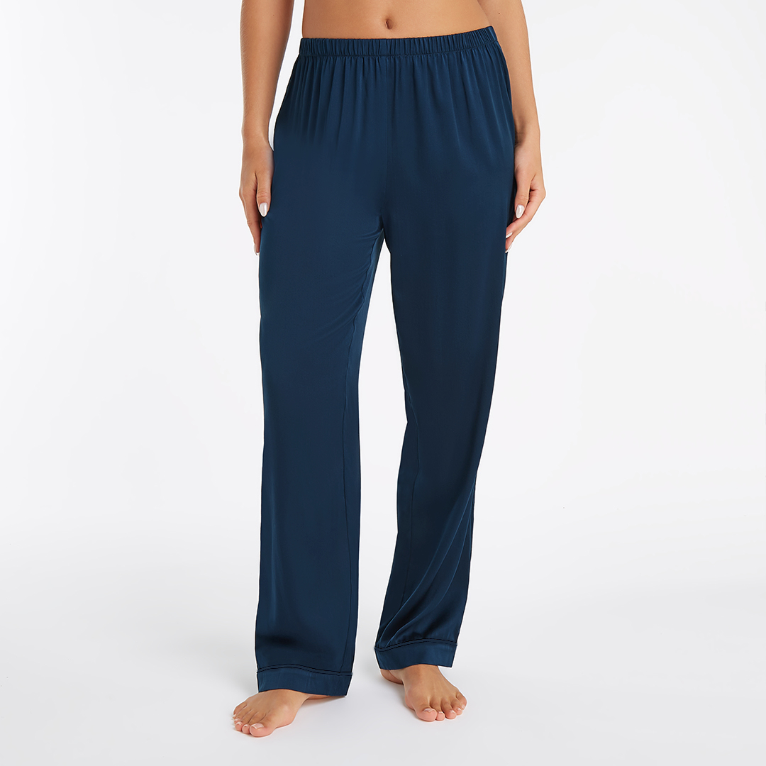 Long Premium Silk PJ Bottom