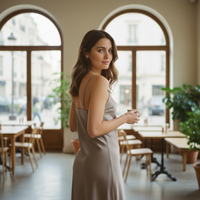 Premium Silk Slip Dress