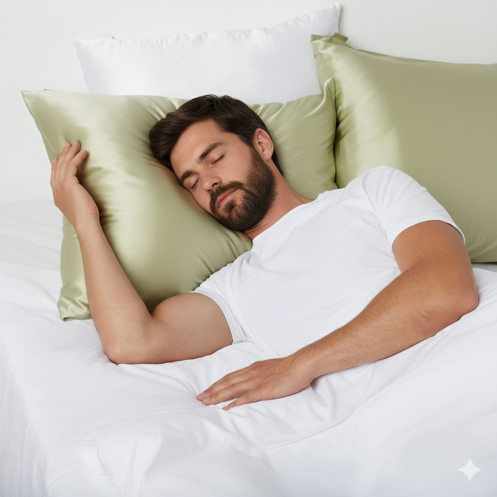 2x Premium Silk Pillowcase