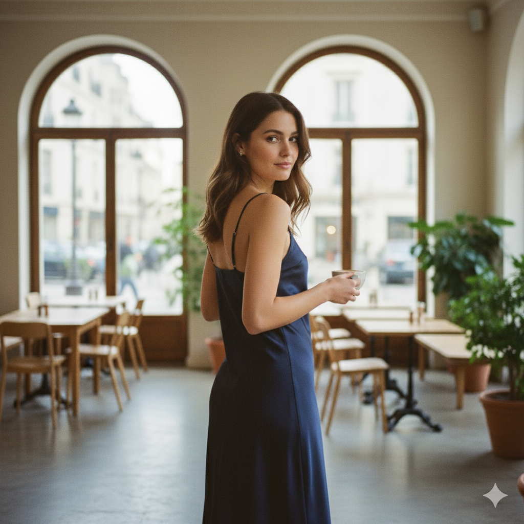 Premium Silk Slip Dress