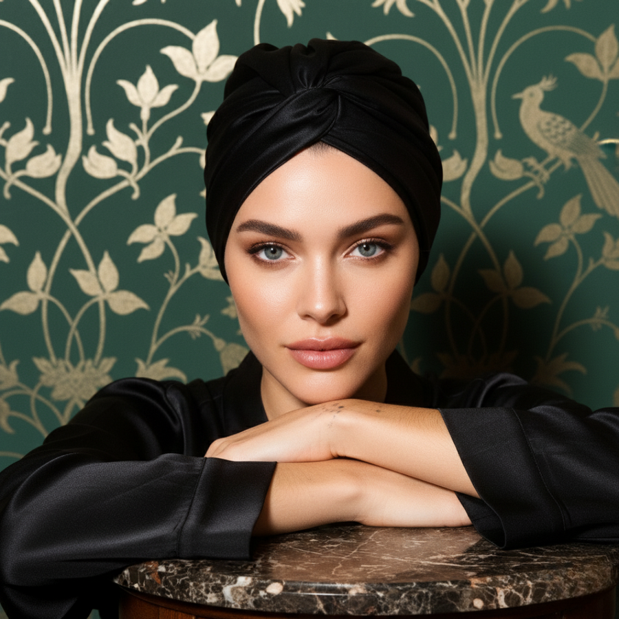 Premium Zijden slaapmuts