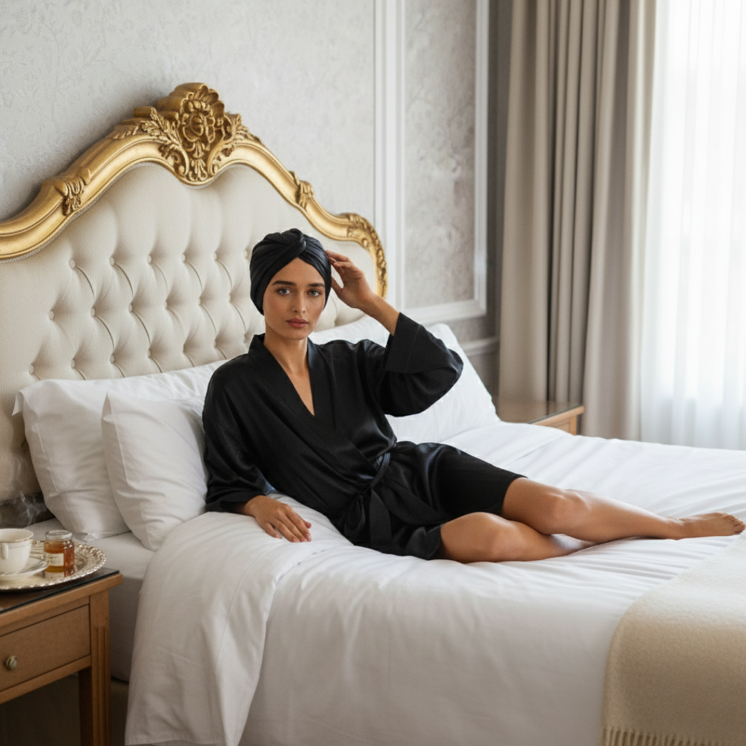 Premium Zijden slaapmuts