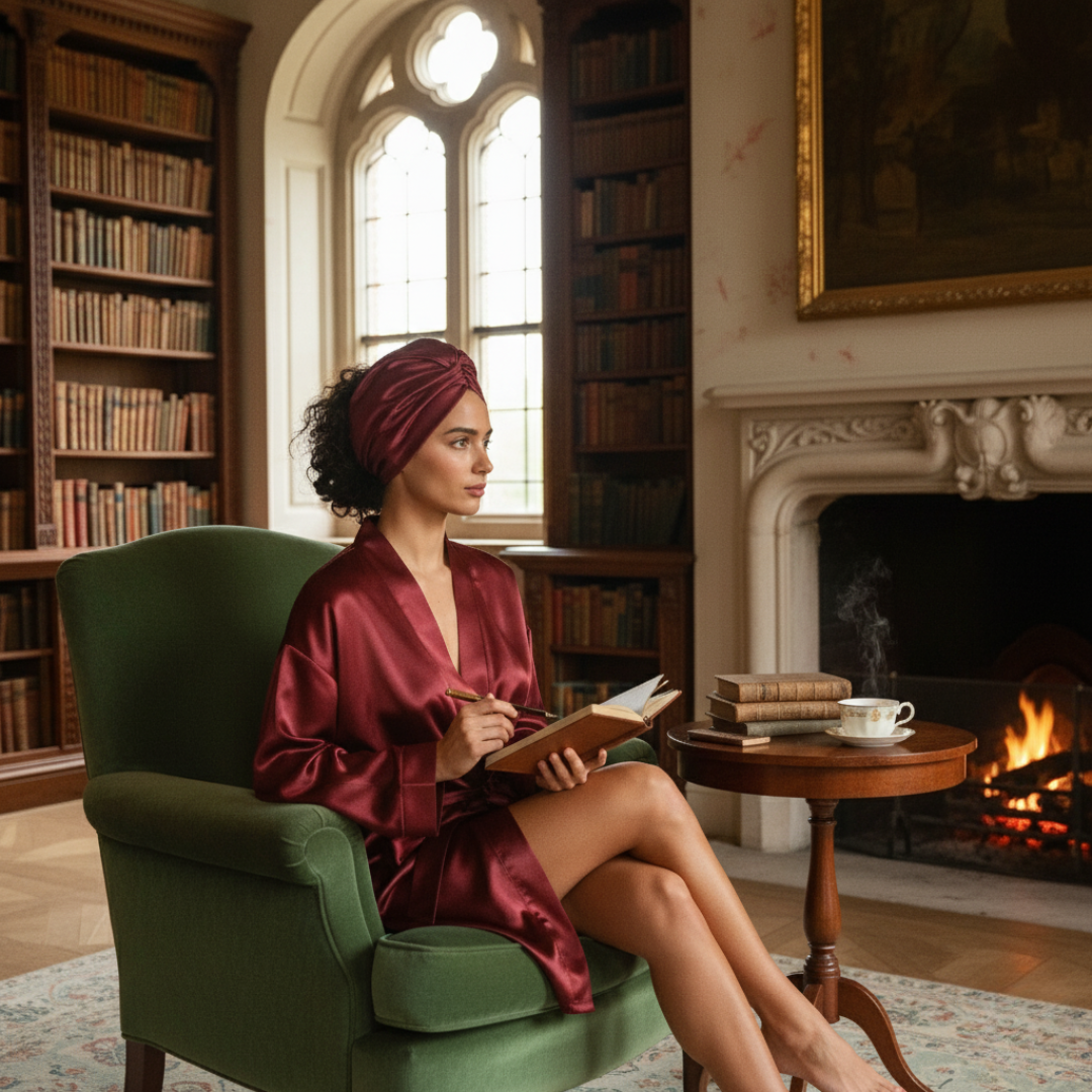 Premium Zijden slaapmuts