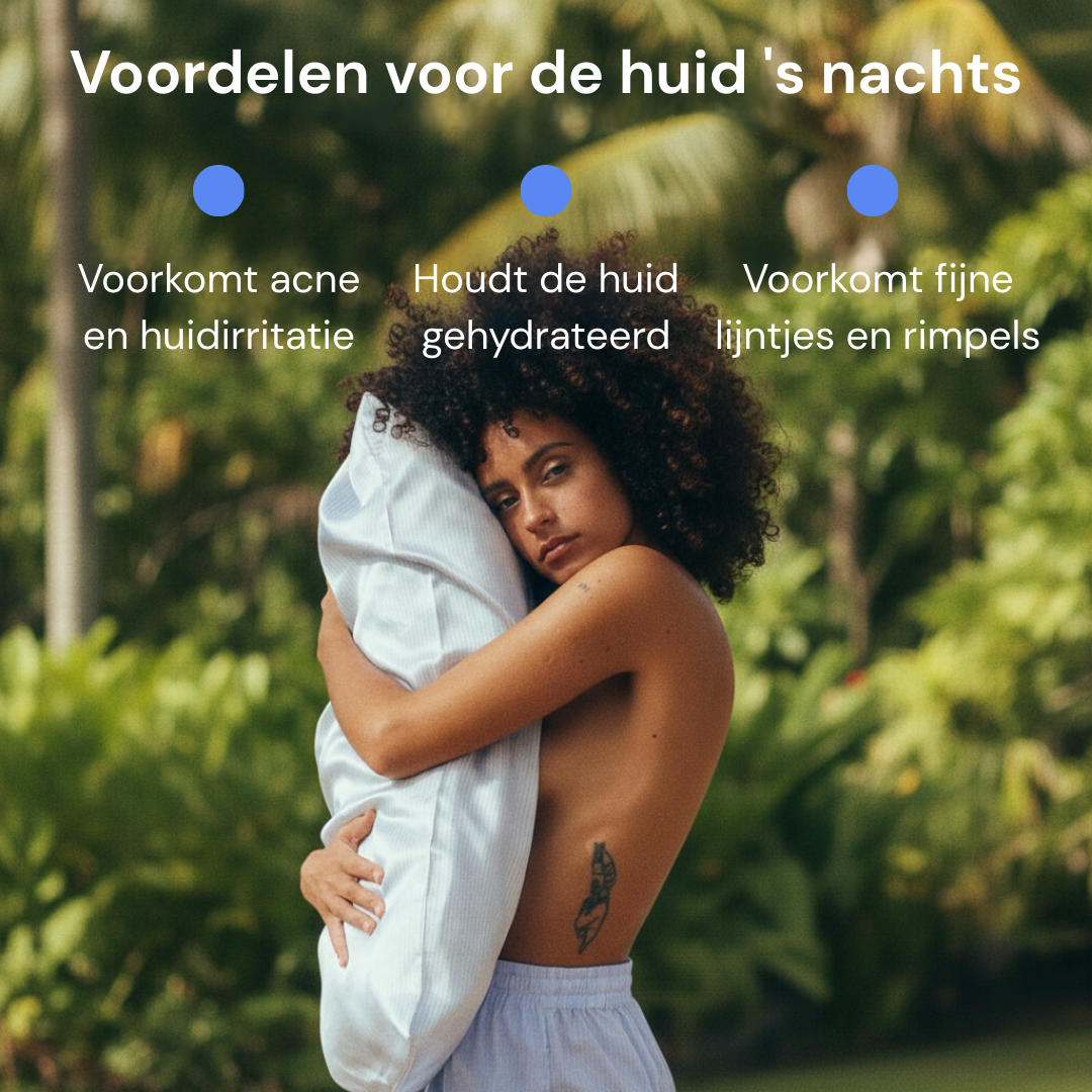 2x Premium Zijden Kussensloop