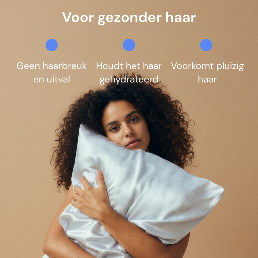 2x Premium Zijden Kussensloop