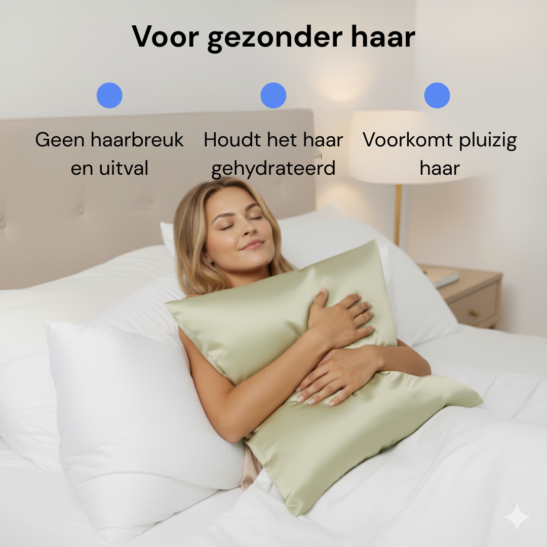 2x Premium Silk Pillowcase